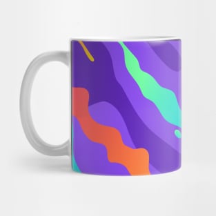 Beautiful and colorful abstract design Mug